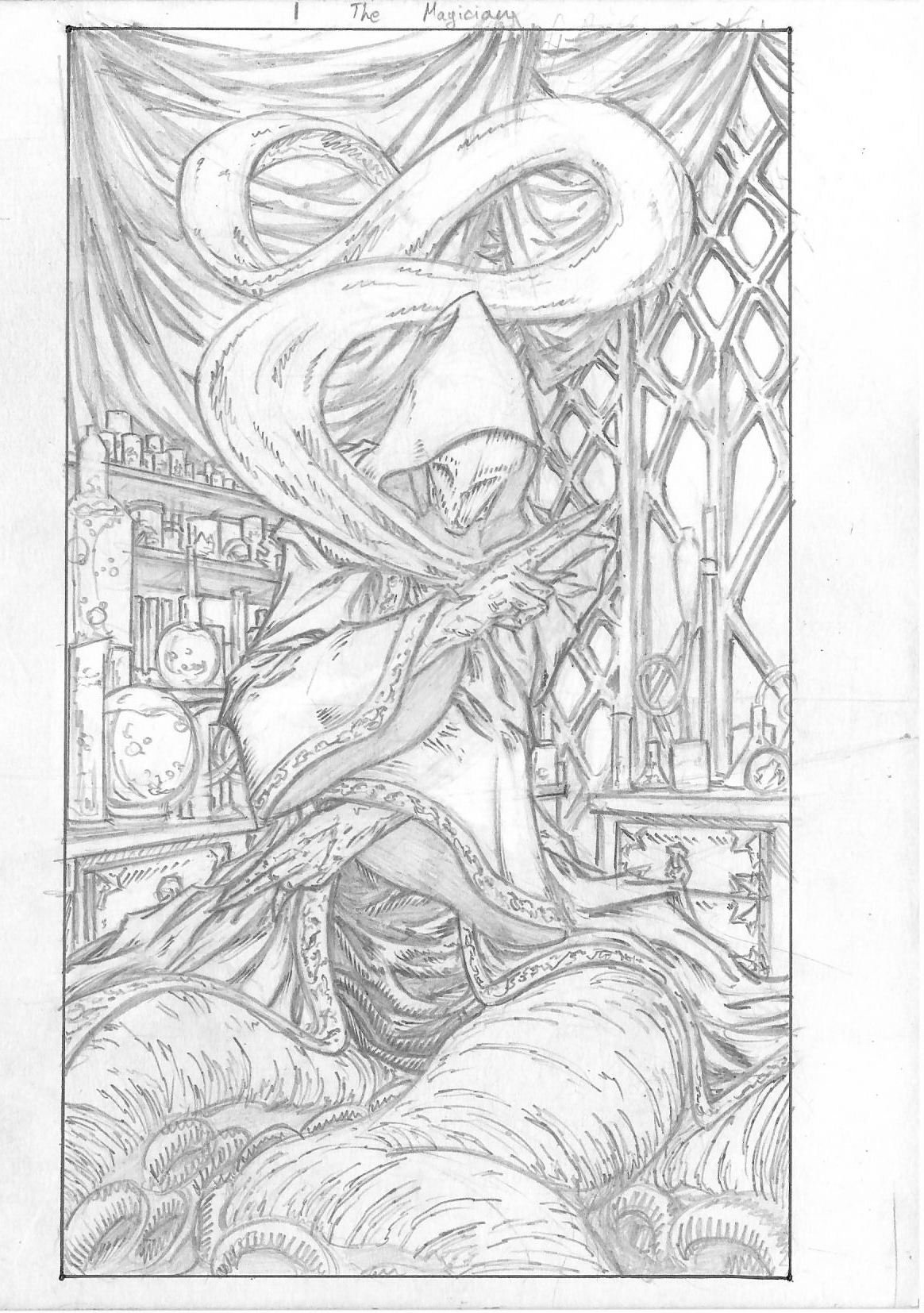 1 - The Magician Original Art