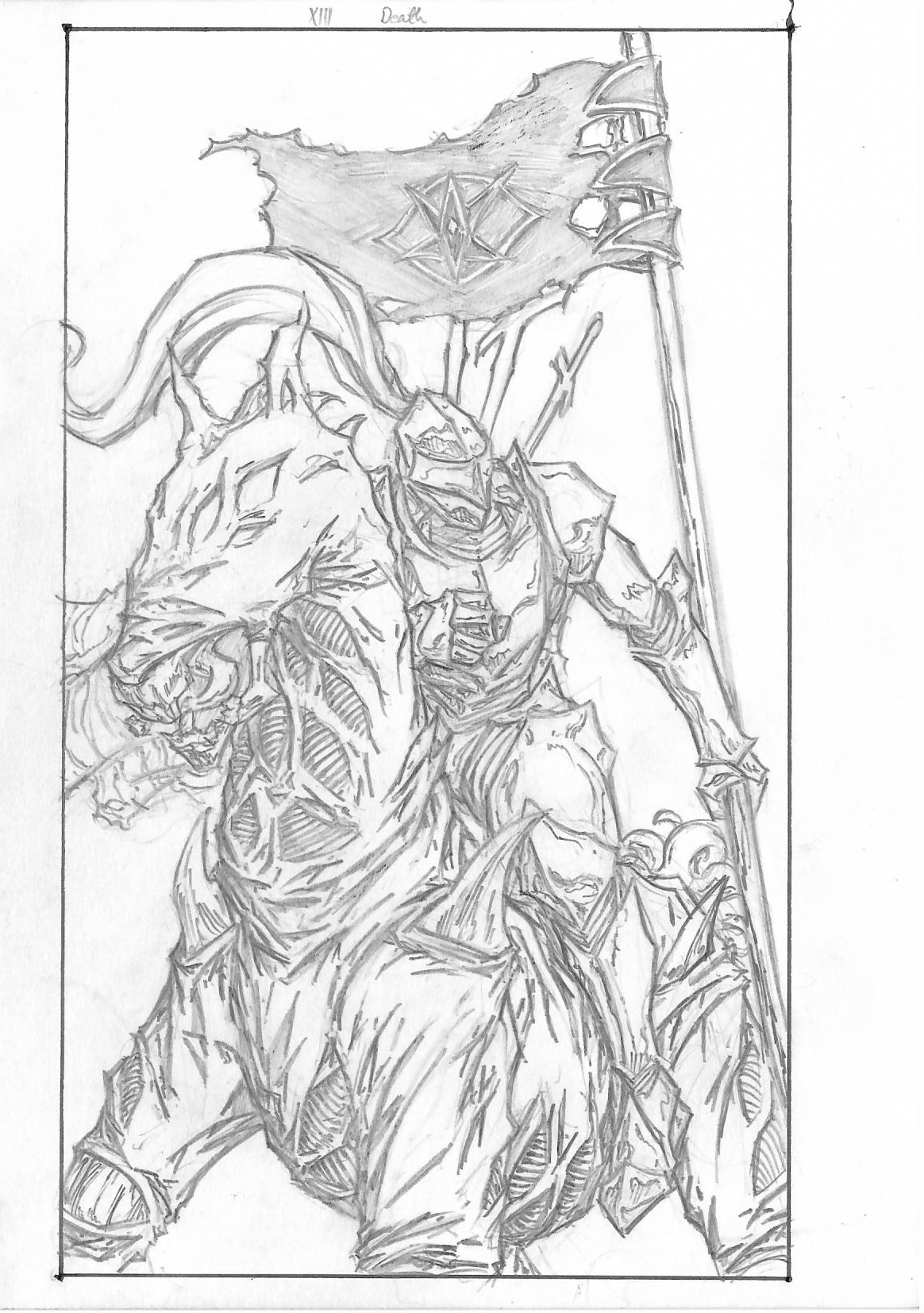 13 - Death Original Art
