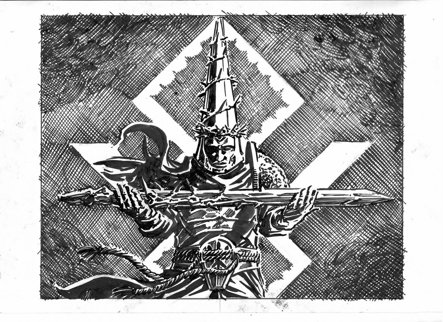 The Penitent One Original Art