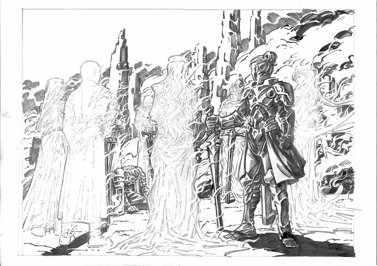 Breaking of the Oathpact Original Art