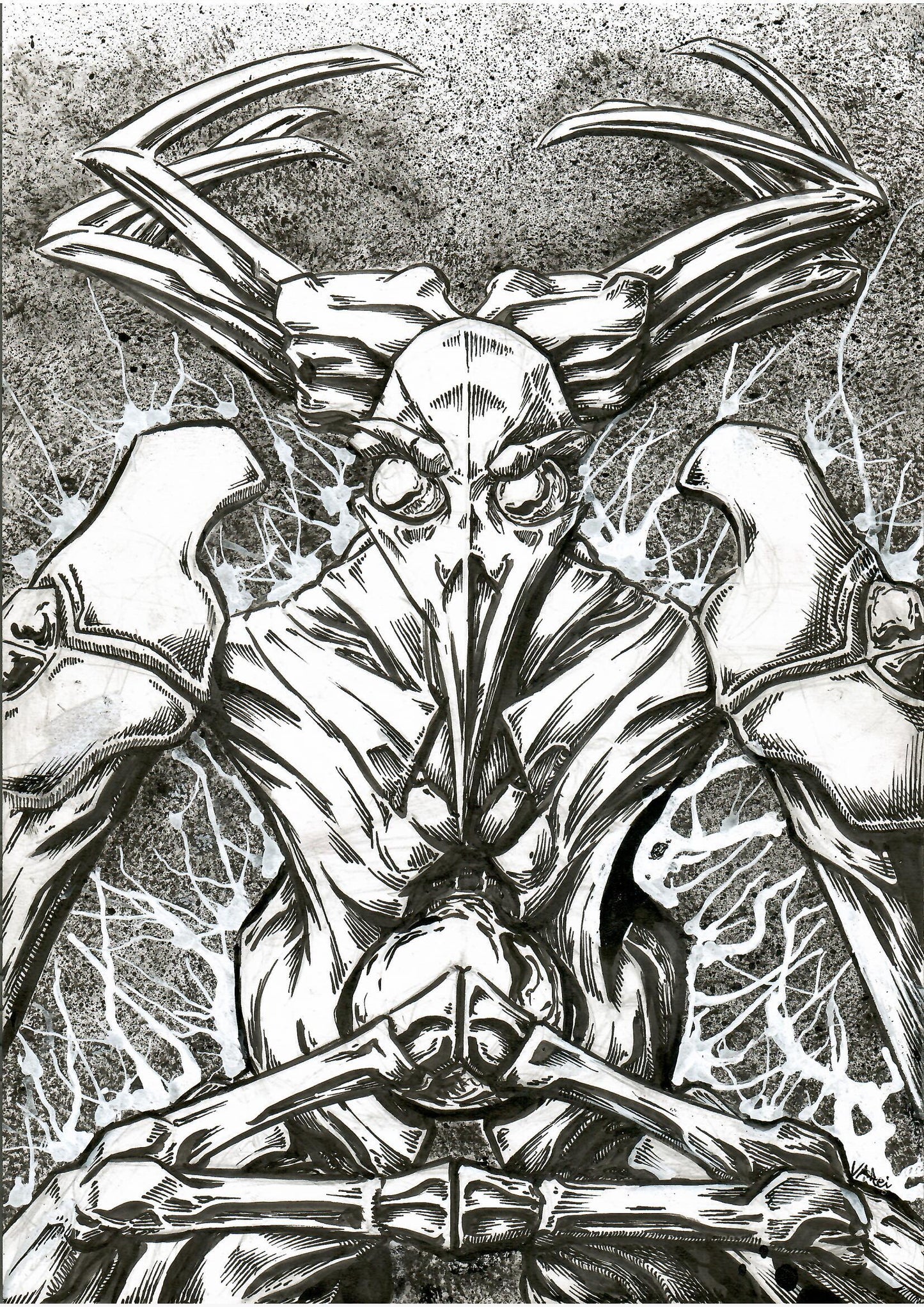 Don't be Afraid Original Art