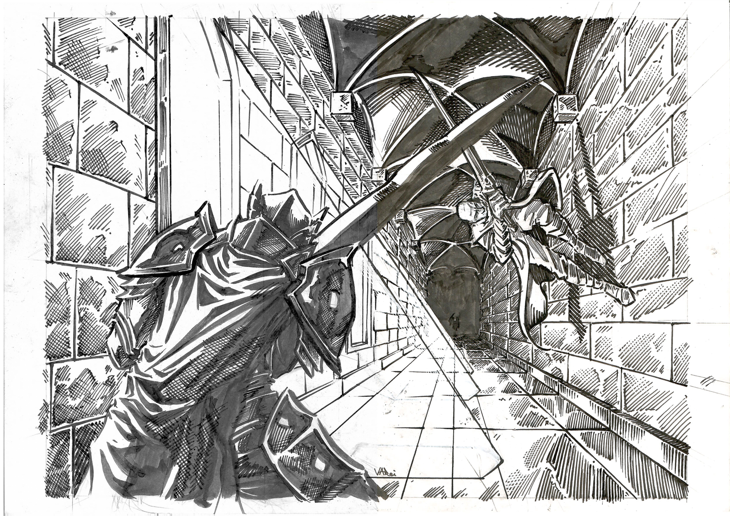 Gavilar's Assassination Original Art