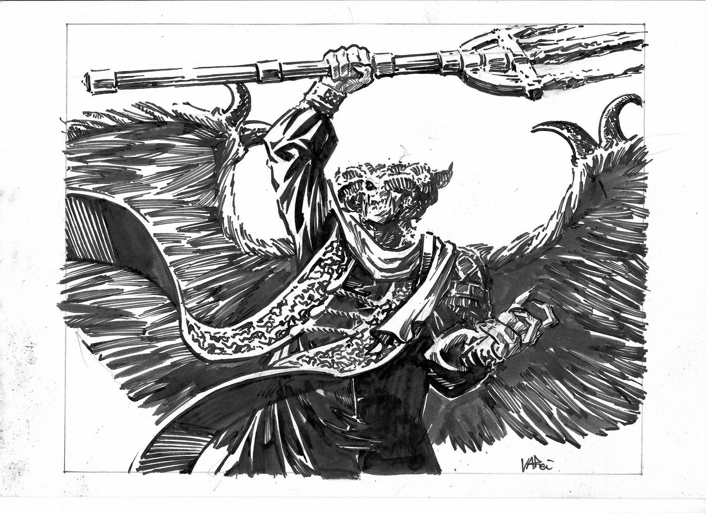 Mohg, Lord of Blood Original Art
