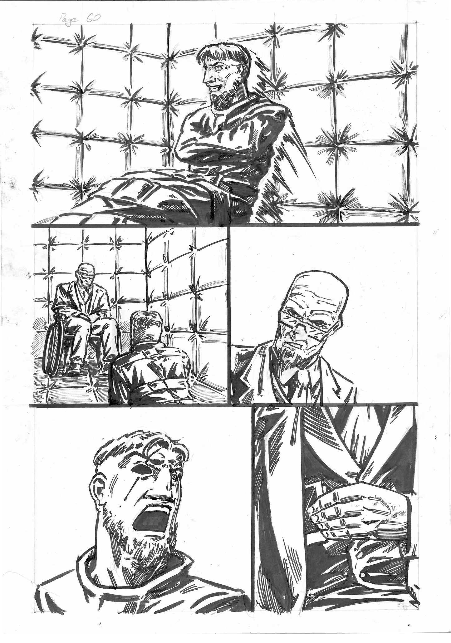 The Wrath Vermillion Page 60 Original Art