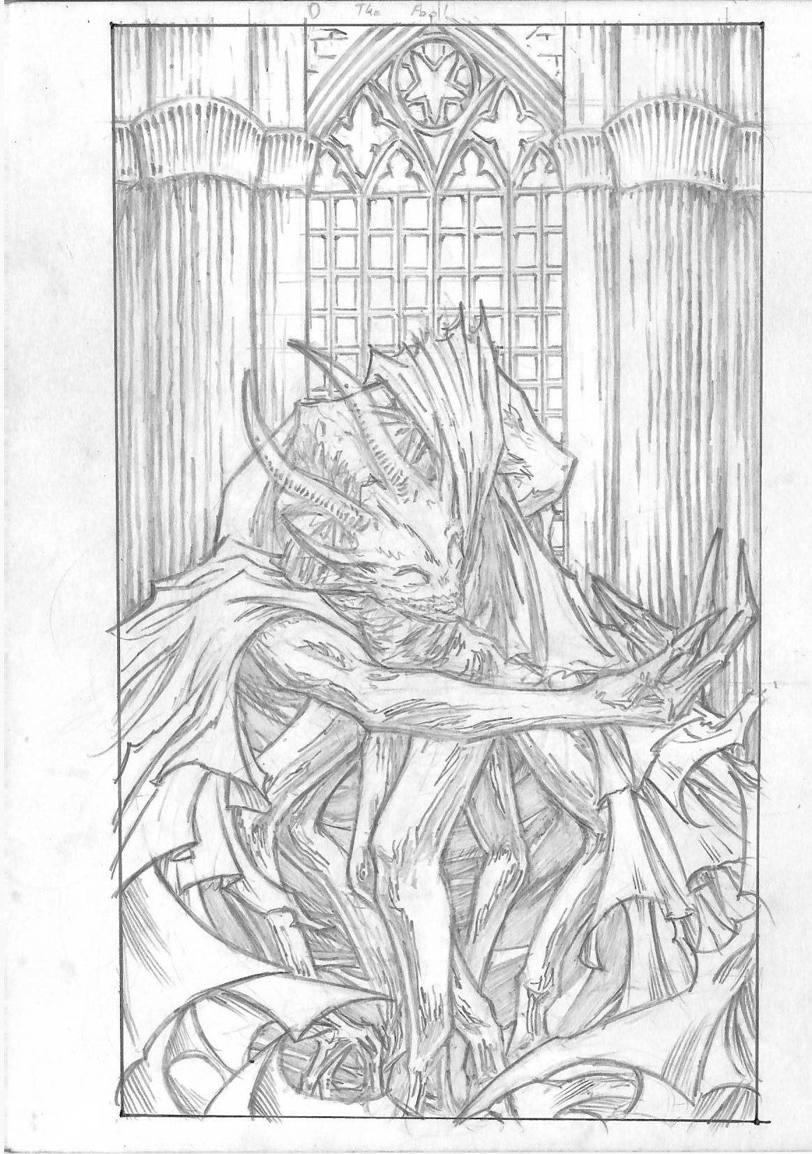 0 - The Fool Original Art