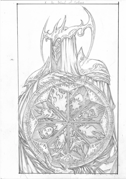 10 - Wheel of Fortune Original Art