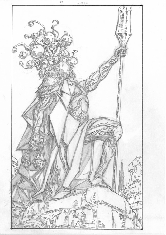 11 - Justice Original Art