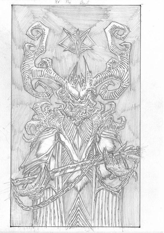15 - The Devil Original Art