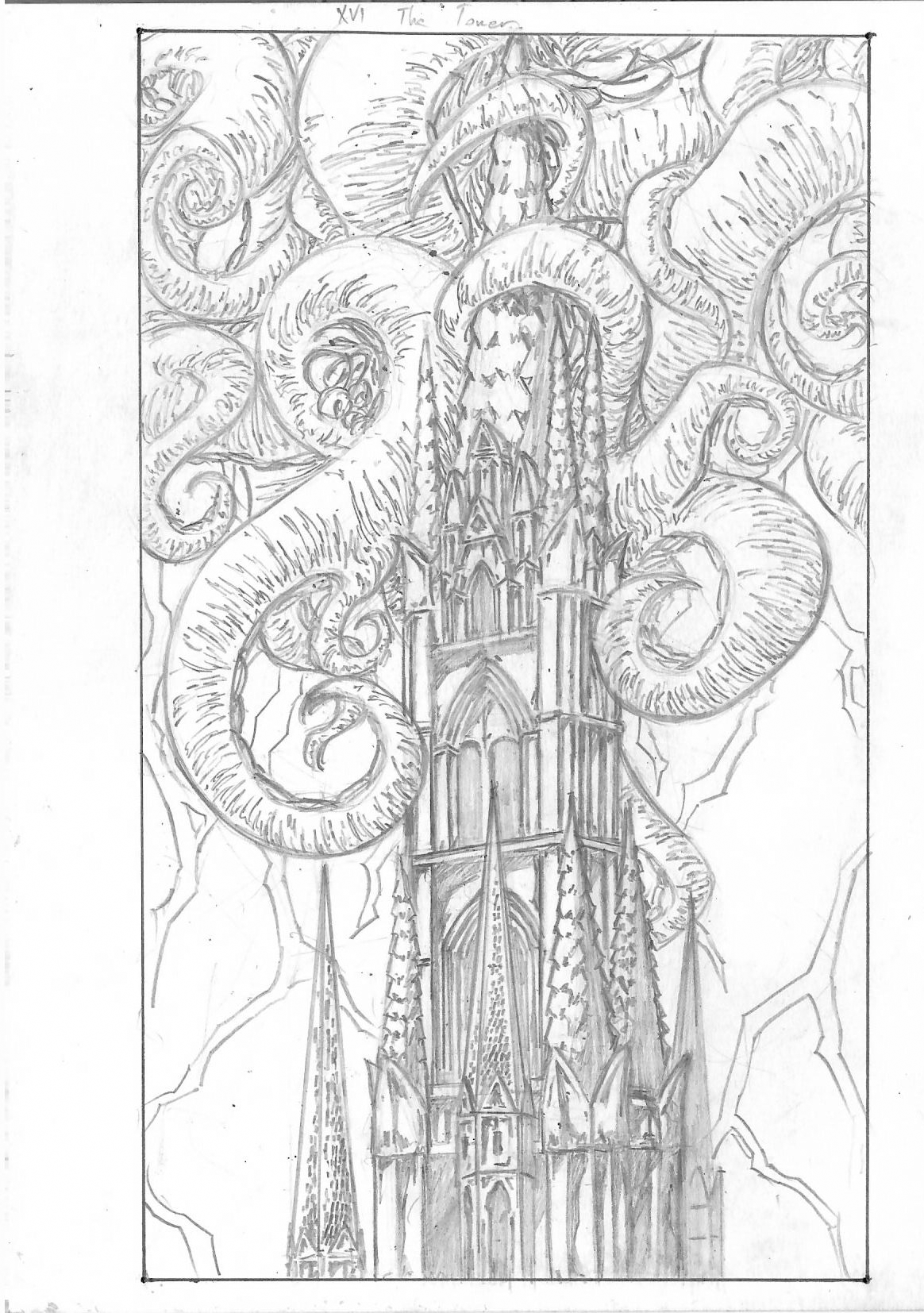 16 - The Tower Original Art