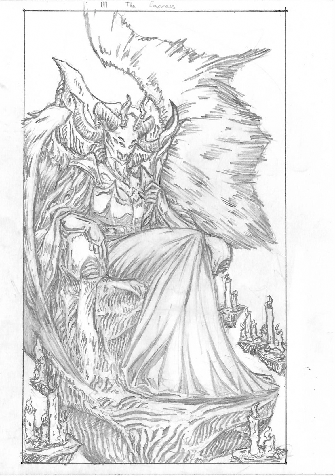 2 - The High Priestess Original Art