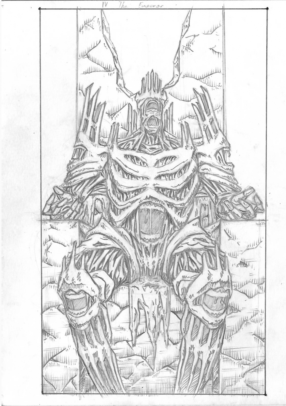 4 - The Emperor Original Art