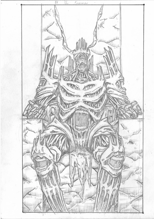 4 - The Emperor Original Art