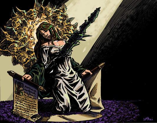 Anunciada, Bearer of Guilt Color Print