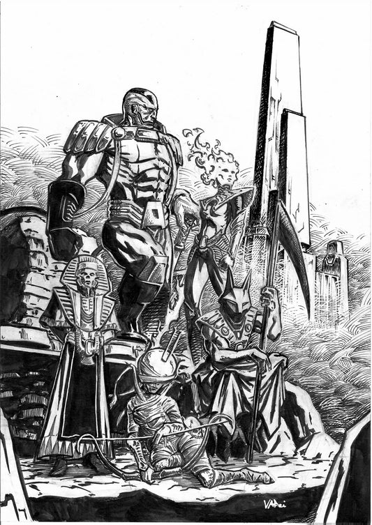 Children of Apocalypse Original Art