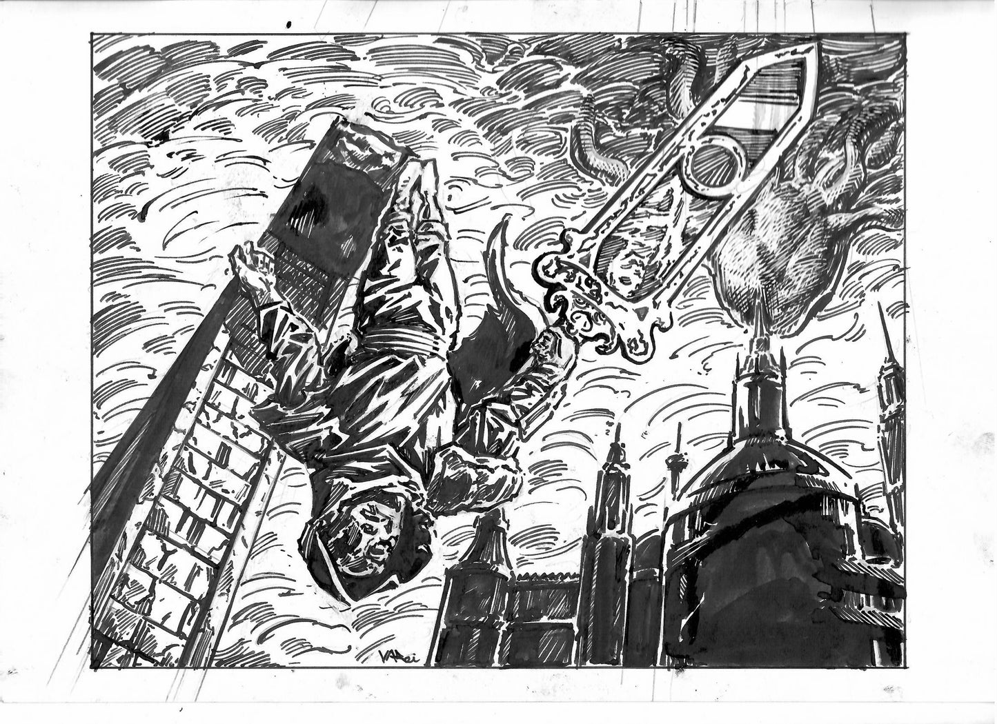 Brother Asterion Original Art