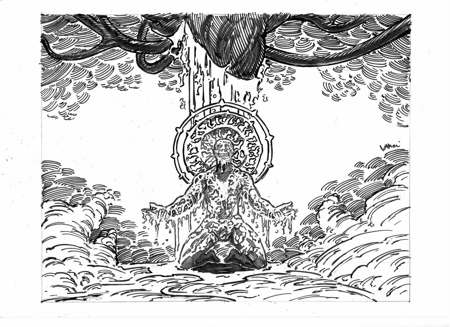 Incarnate Devotion Original Art