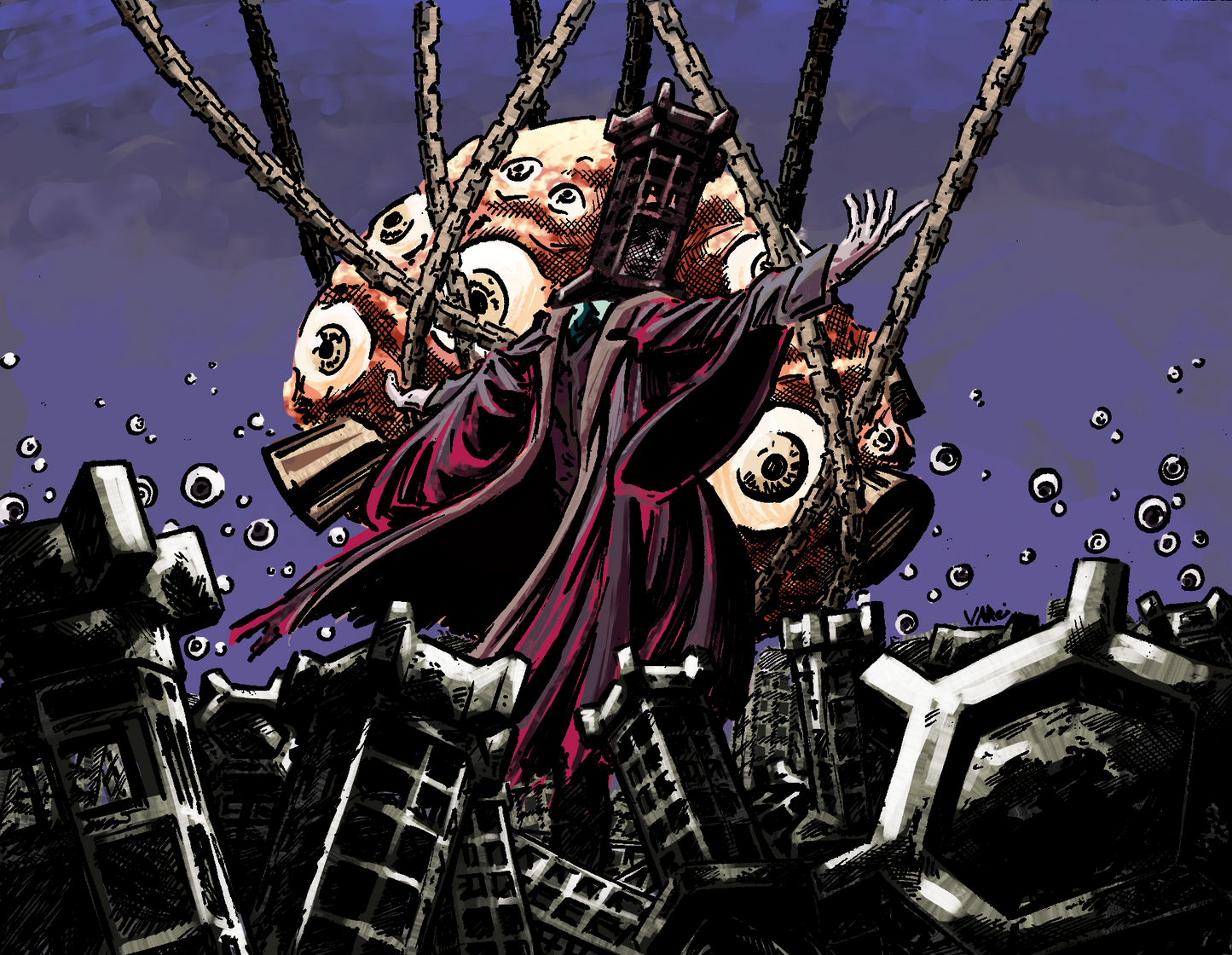 Micolash, Host of the Nightmare Color Print