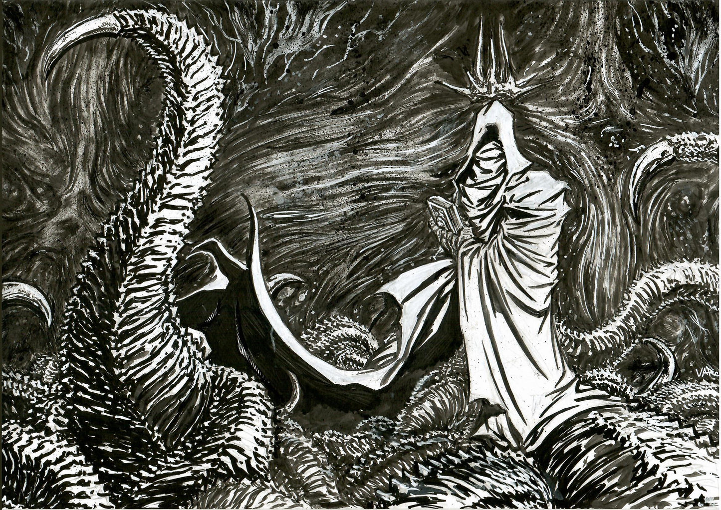 Hastur Original Art