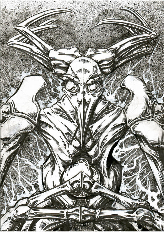 Don't be Afraid Original Art