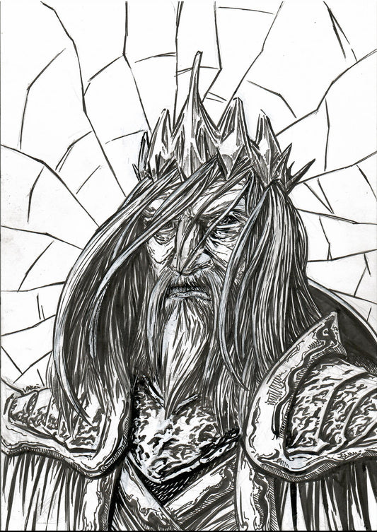 God of Hatred Original Art