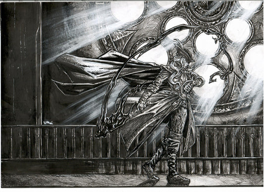 Vileblood Hunter Original Art