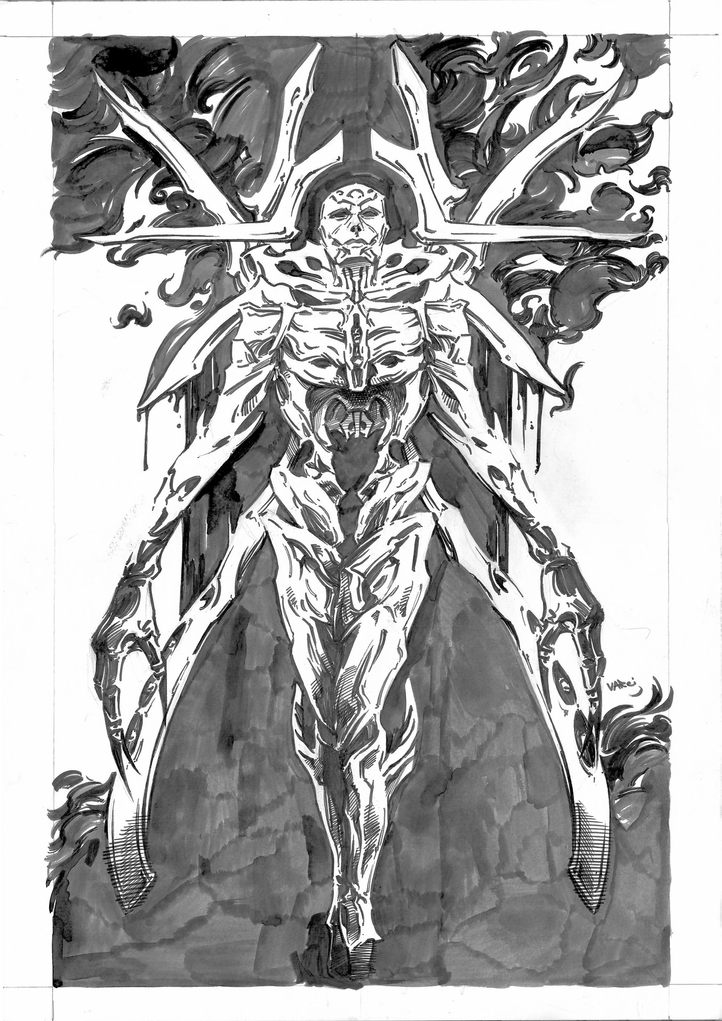 Hunhullus Original Art
