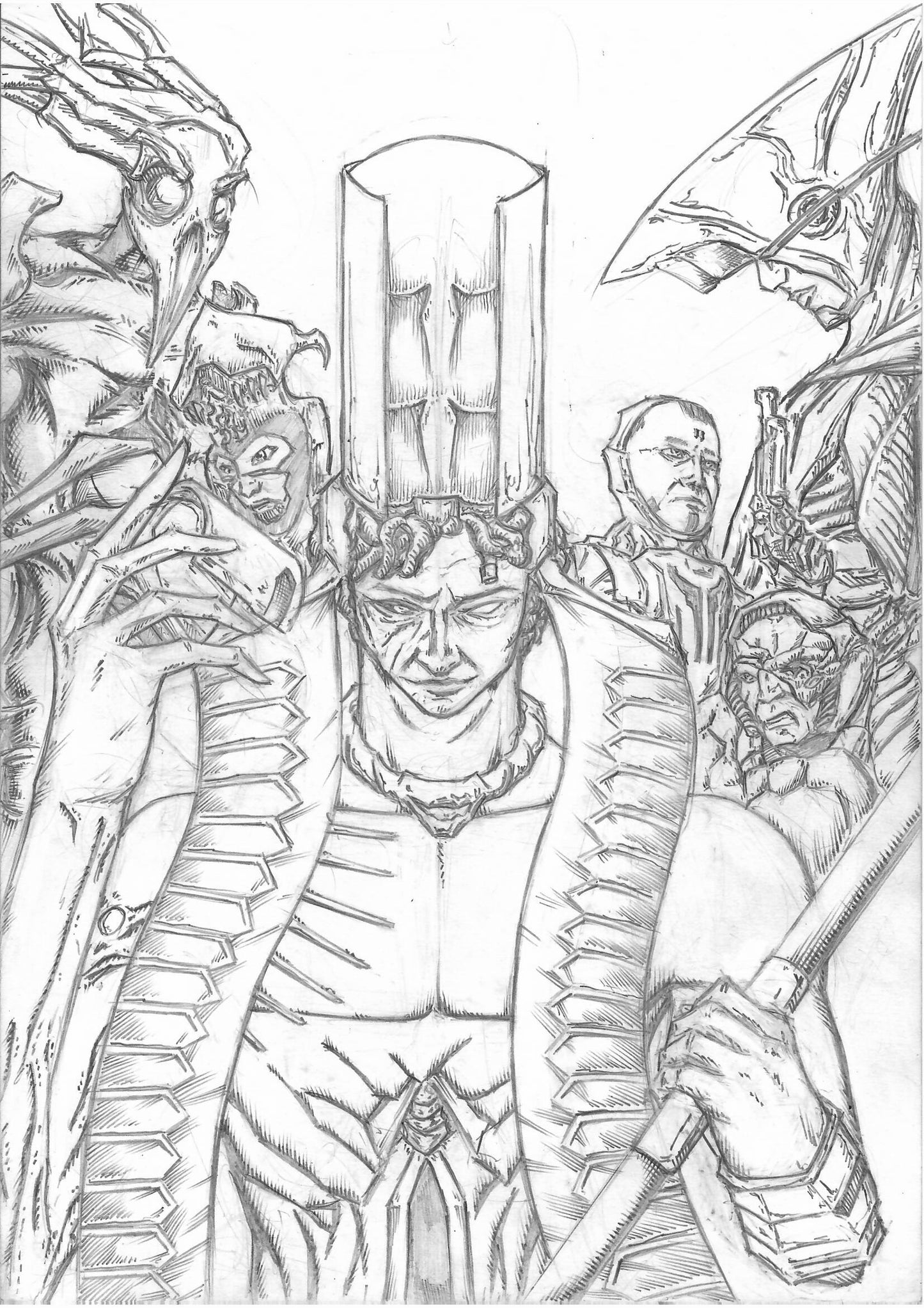 The New War Original Art