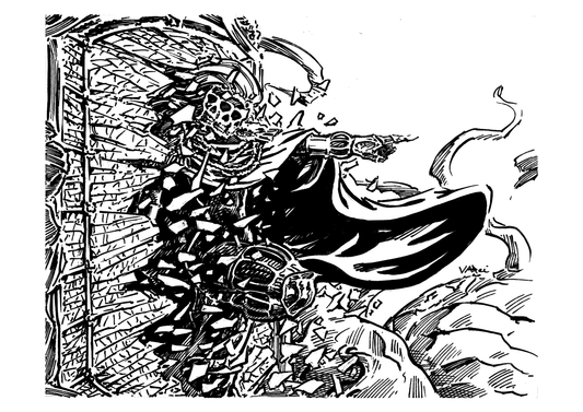 Laudes, First of the Amanecidas Black and White Print