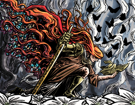 Malenia, Goddess of Rot Color Print