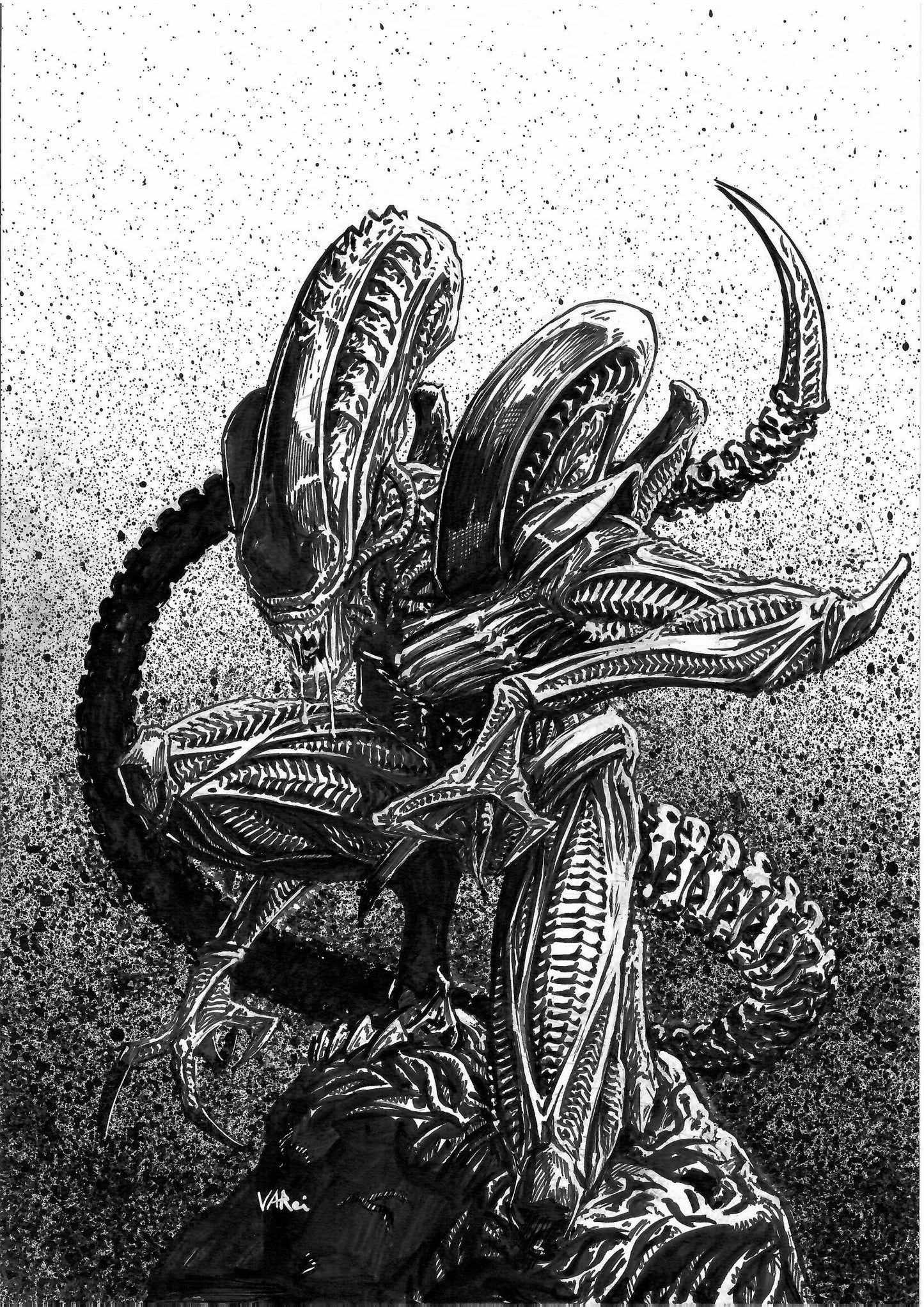 The Warrior Original Art