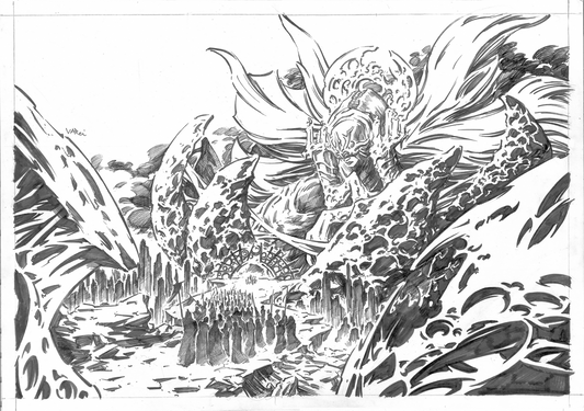 The Pilgrimage of Hath-Sathor Original Art