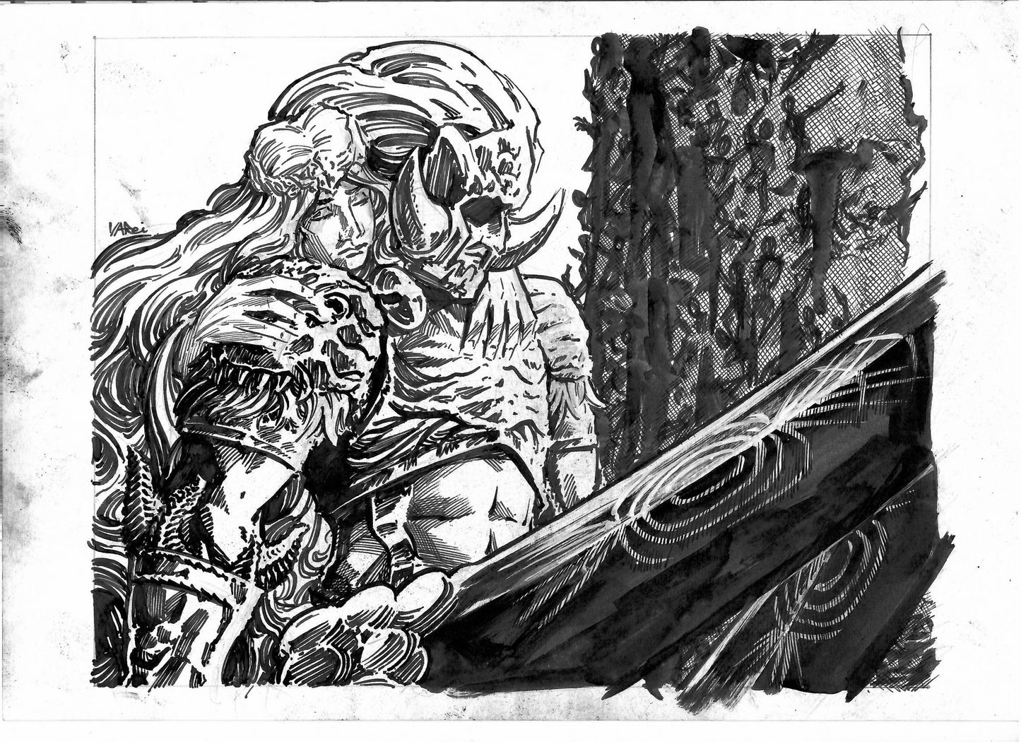 Promised Consort Radahn Original Art