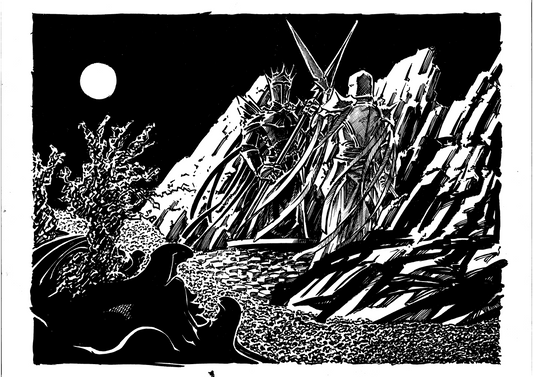 Shadesmar Black and White Print