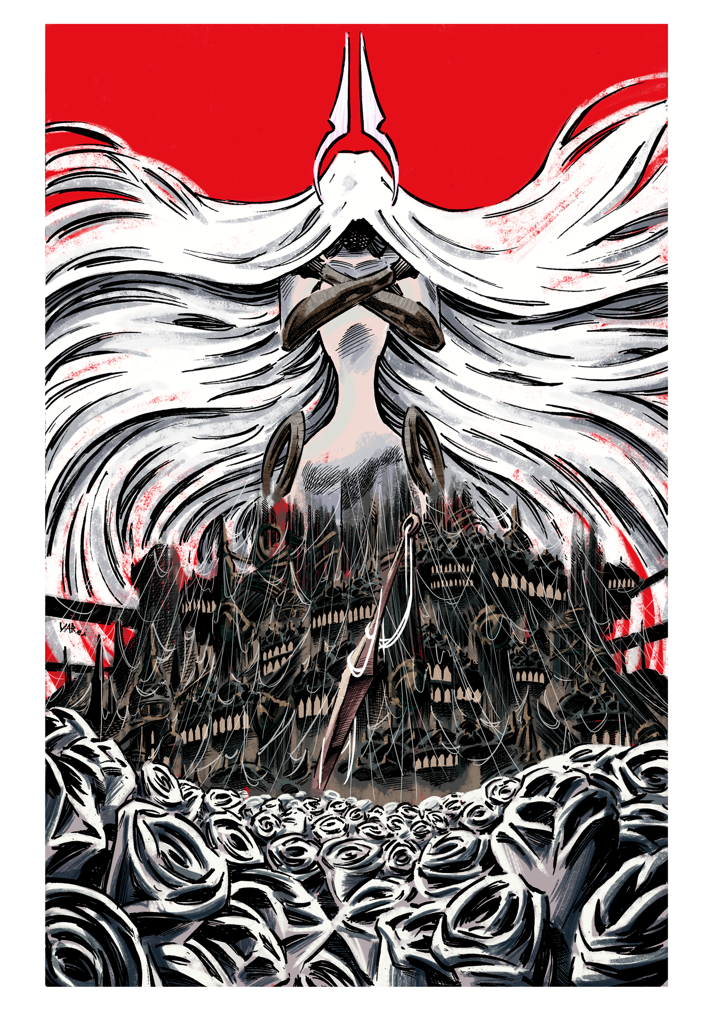 The Citadel of Silk Color Print