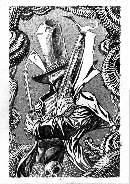 Spawnuary Gunslinger 2 Original Art