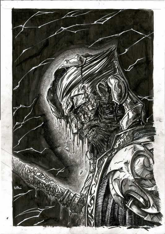 Spawnuary Villain 1 Original Art