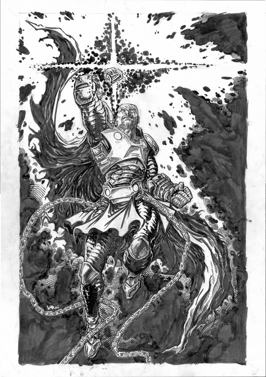 Spawnuary Villain 2 Original Art