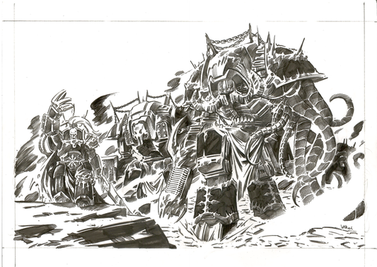 Titanomachy Original Art