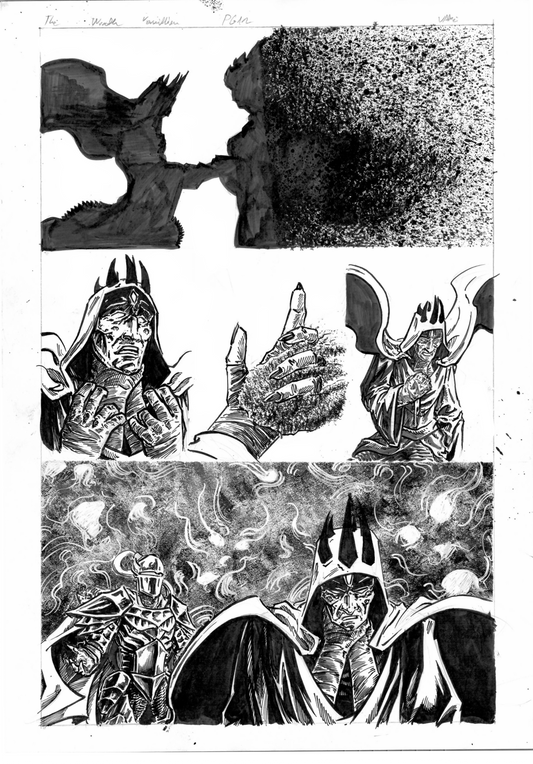 The Wrath Vermillion Page 12 Original Art