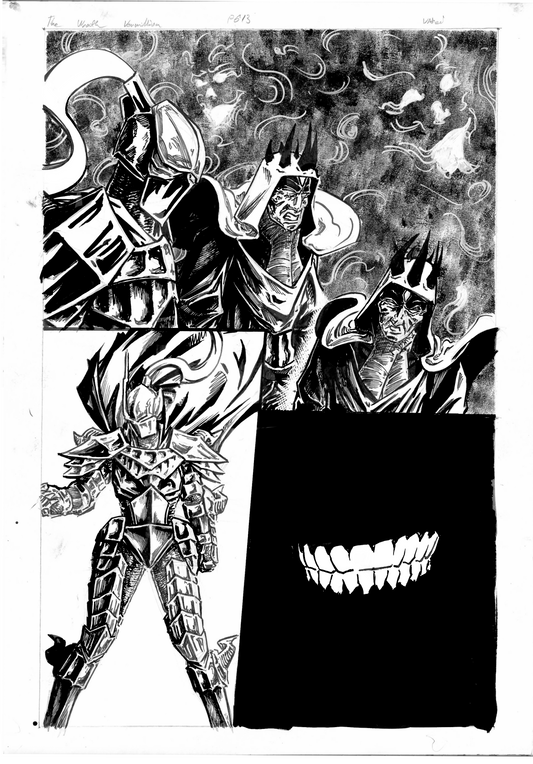 The Wrath Vermillion Page 13 Original Art