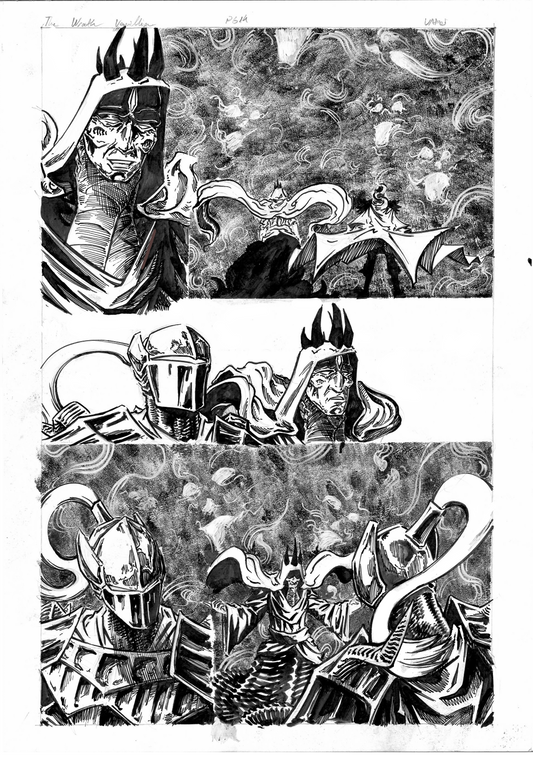 The Wrath Vermillion Page 14 Original Art