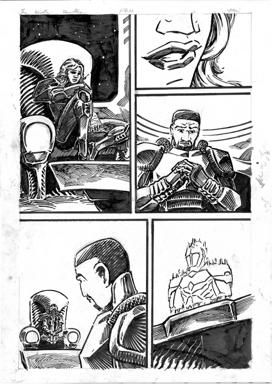 The Wrath Vermillion Page 16 Original Art