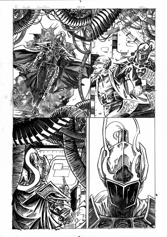 The Wrath Vermillion Page 20 Original Art