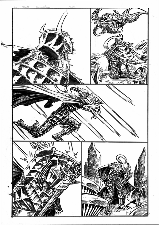 The Wrath Vermillion Page 25 Original Art