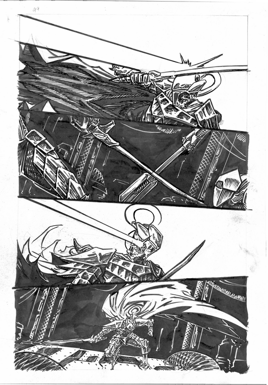 The Wrath Vermillion Page 44 Original Art