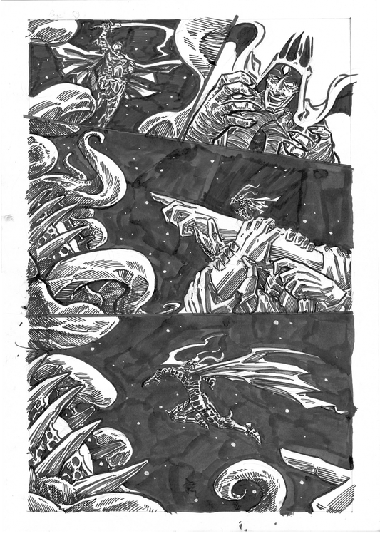 The Wrath Vermillion Page 59 Original Art