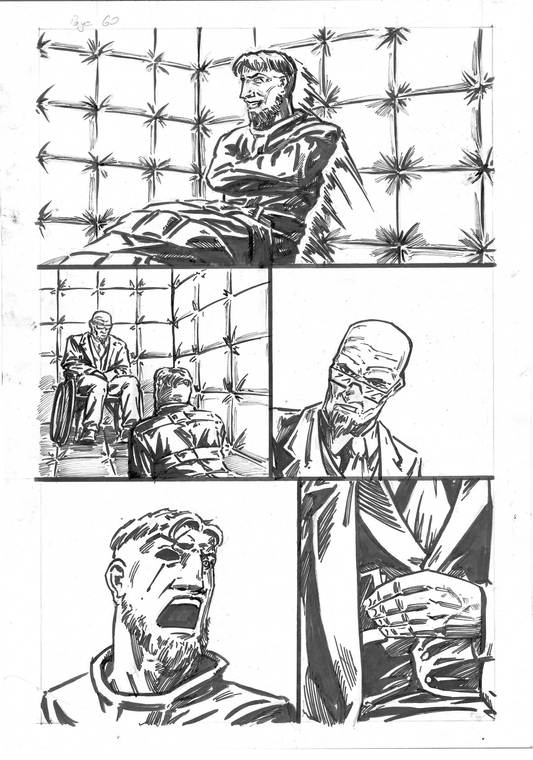 The Wrath Vermillion Page 60 Original Art