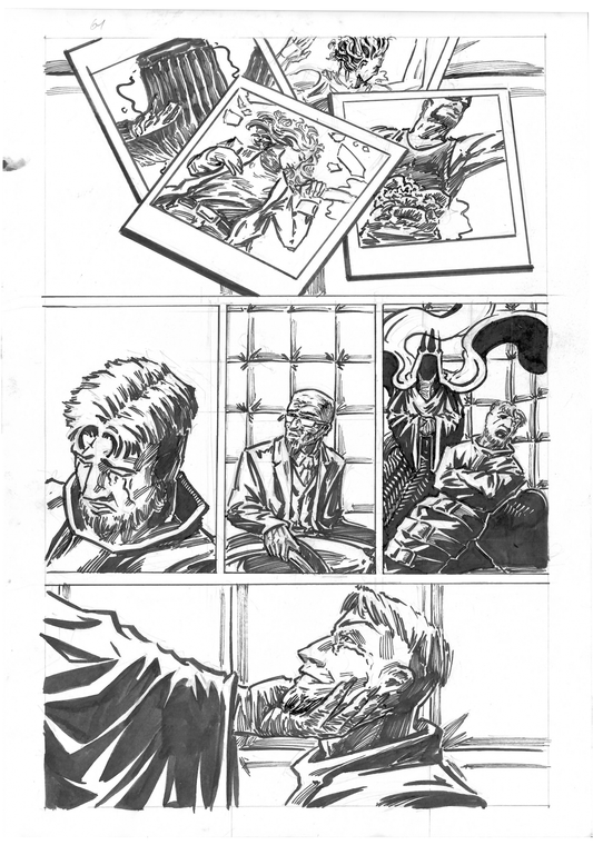 The Wrath Vermillion Page 61 Original Art