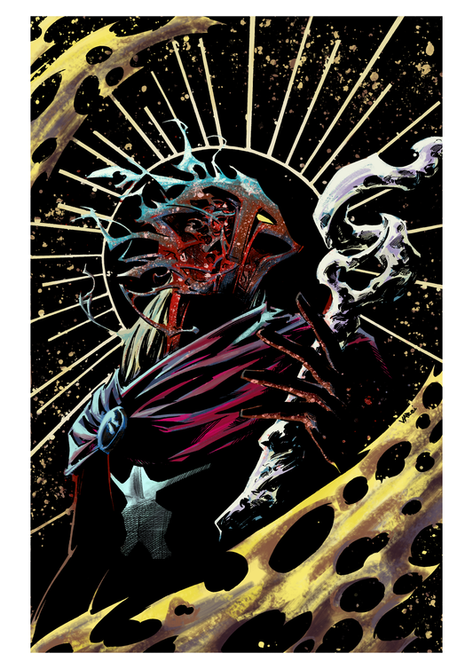 The Machine Herald Color Print