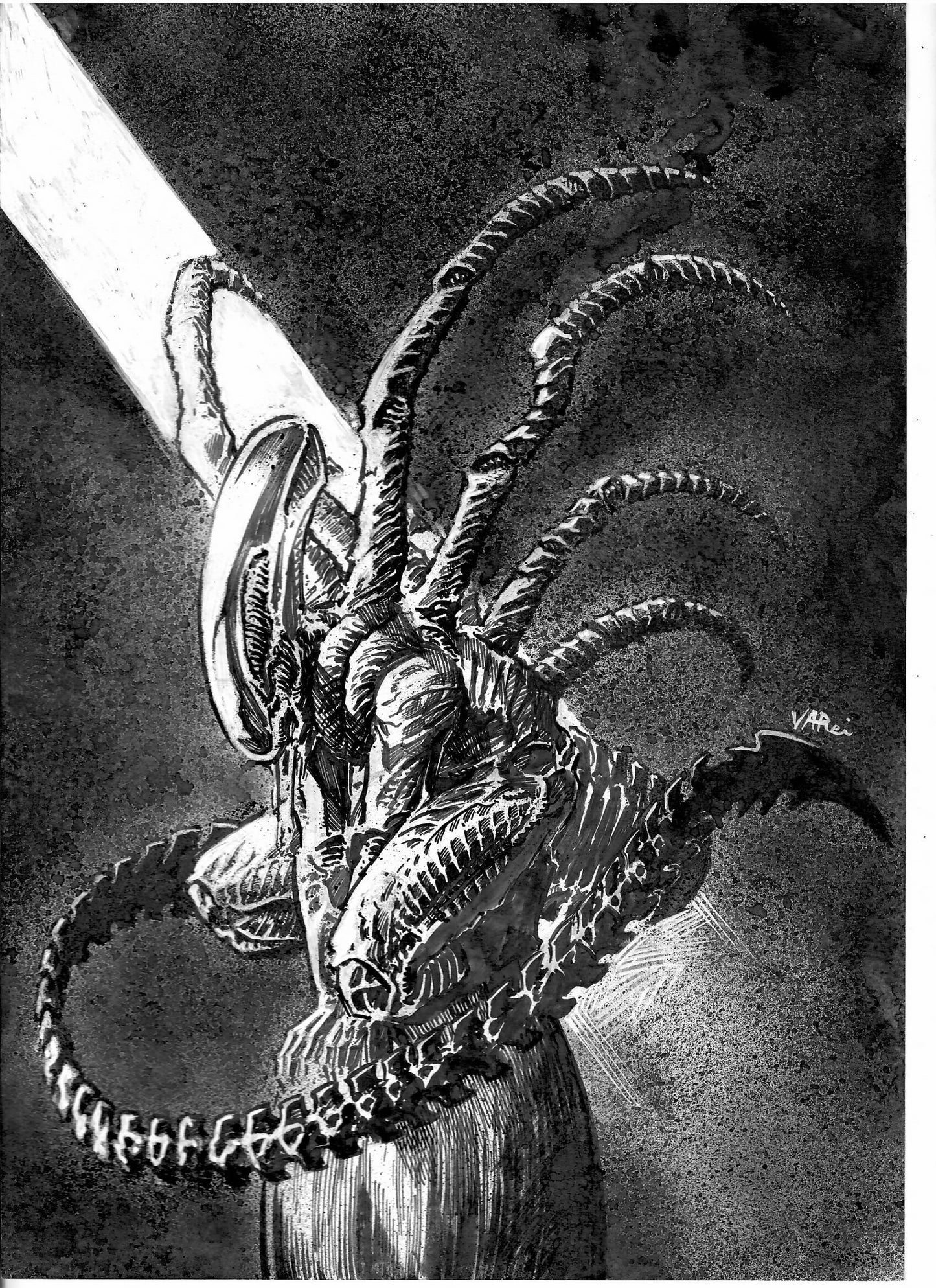 The Carrier Original Art